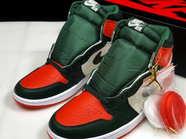 Rep TBK Jordan 1 Sail Fir-Team Air OG High AV3905-138 Retro Orange SoleFly x 0813
